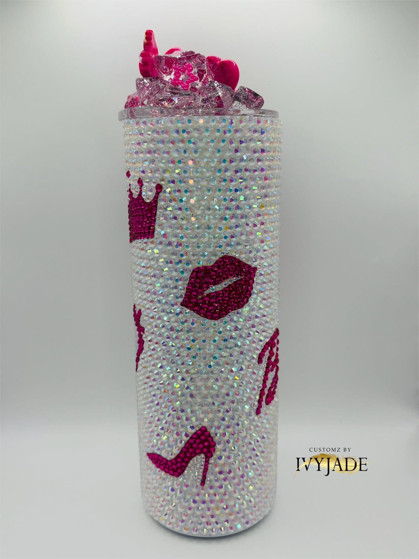 Doll inspired 20oz Rhinestone Tumbler