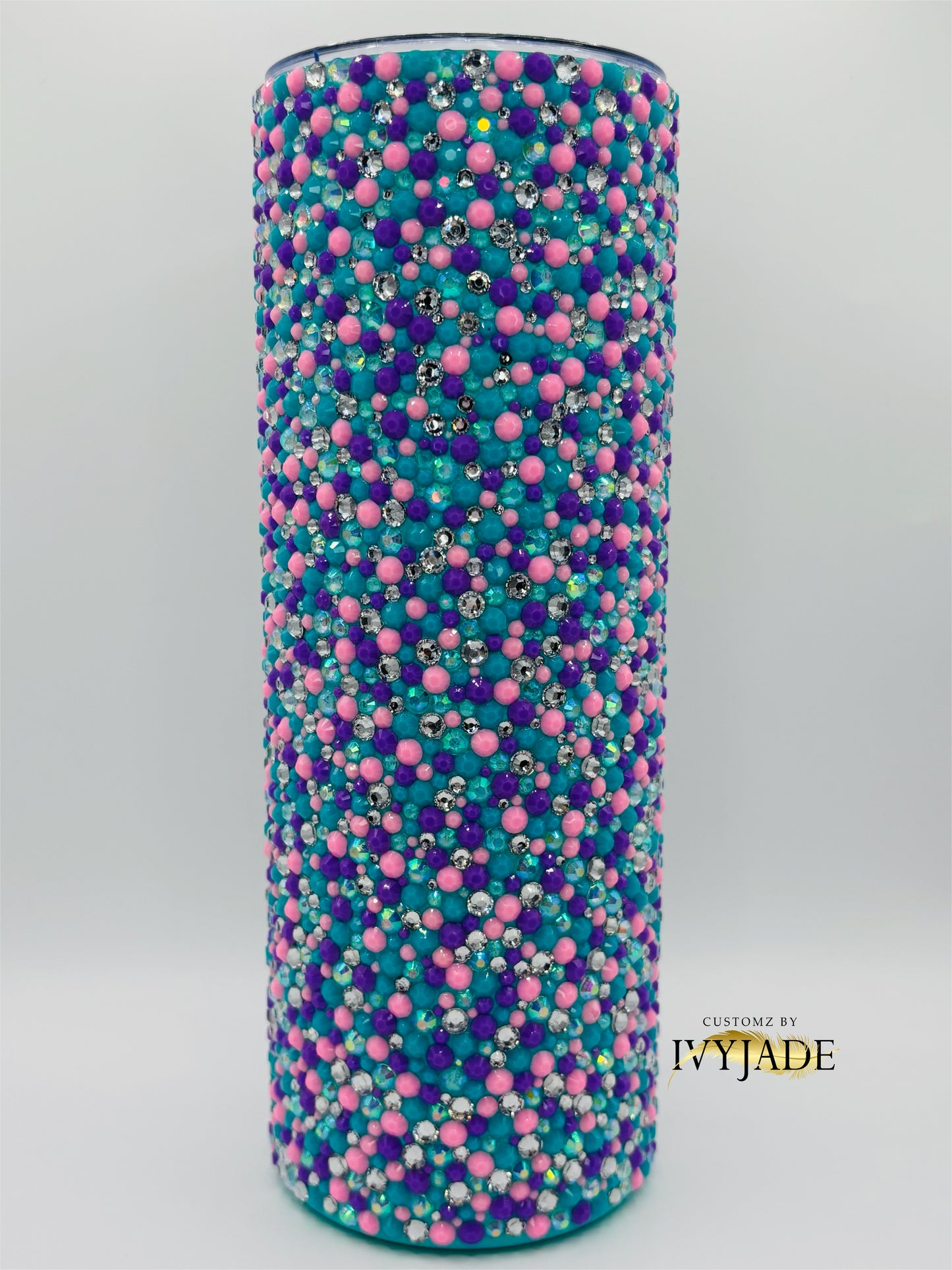 Butterfly Garden 20oz Rhinestone Tumbler