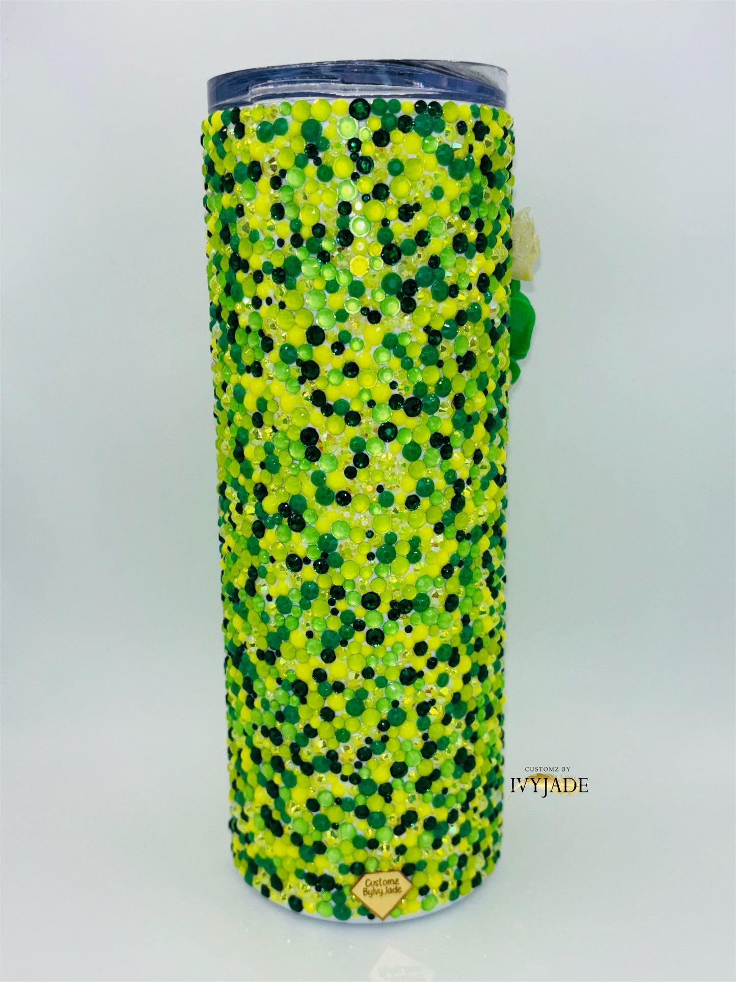 Forest Green 20oz Rhinestone Tumbler
