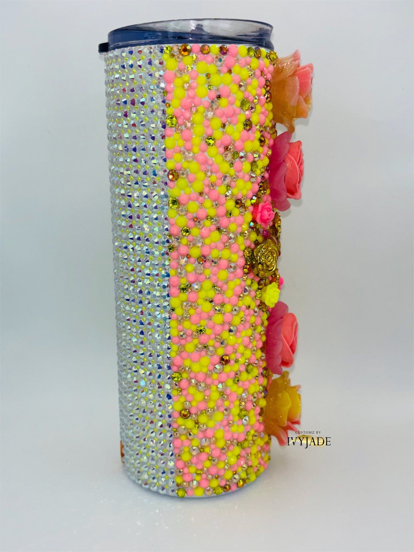 Spring Love 20oz Rhinestone Tumbler