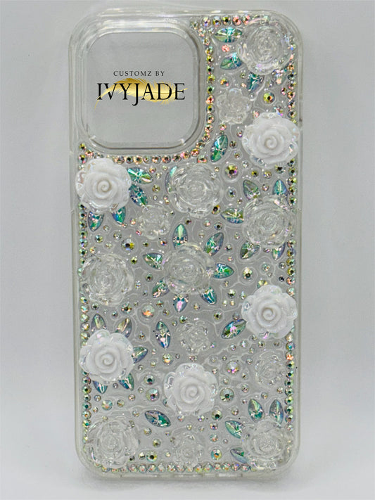 Iridescent Blinged Iphone 15 Pro Max Case