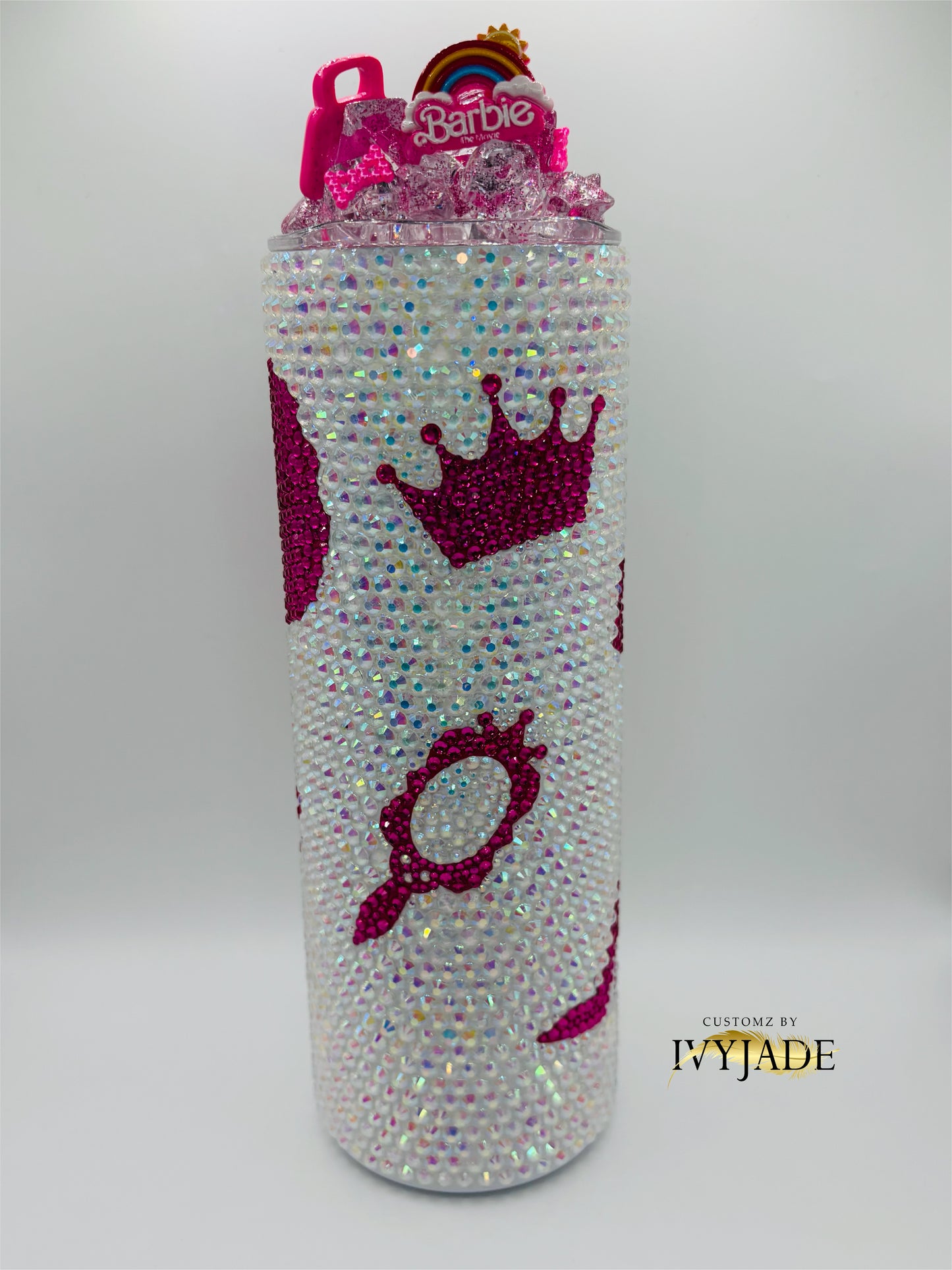 Doll inspired 20oz Rhinestone Tumbler