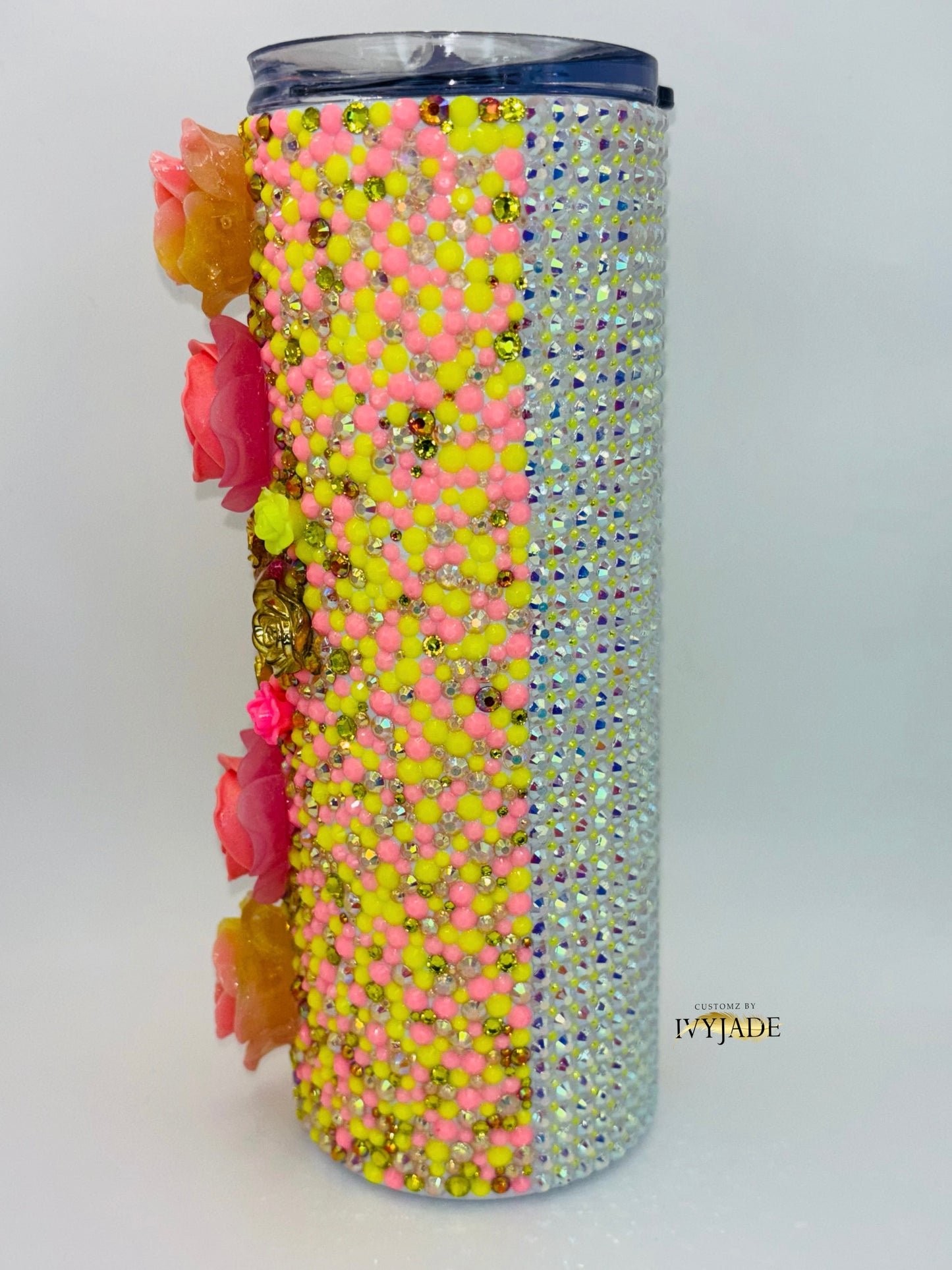 Spring Love 20oz Rhinestone Tumbler