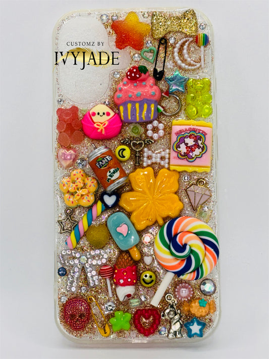Iphone 16 glitter Junk Case